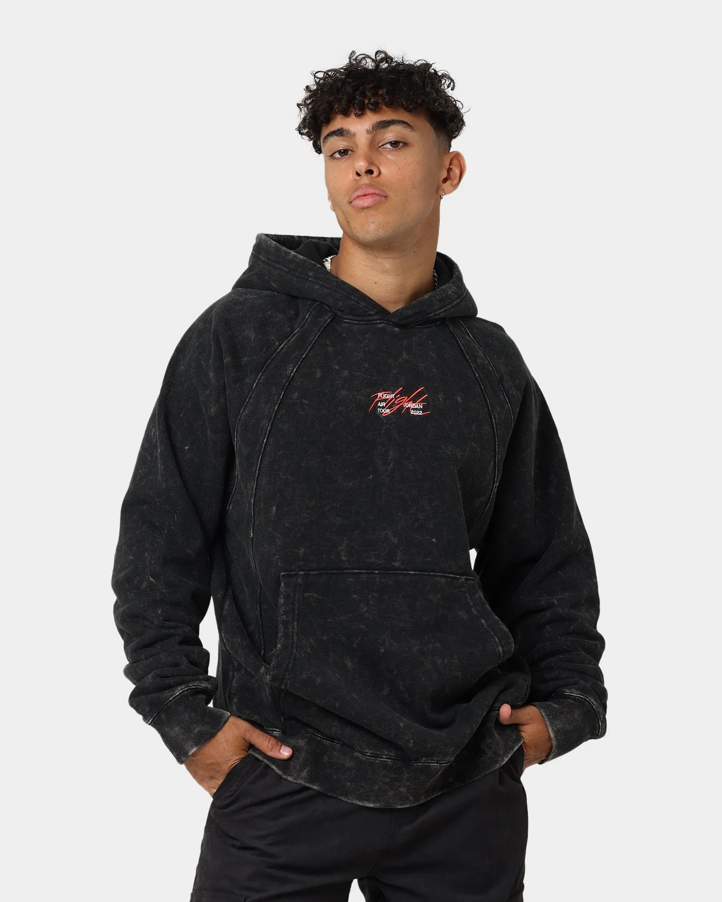 Jordan Flight Heritage French Terry Pullover Hoodie Black