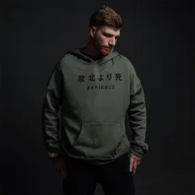 Kamikaze Green Hoodie