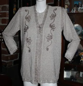 KOVI Sweater & Vest Beige Size M