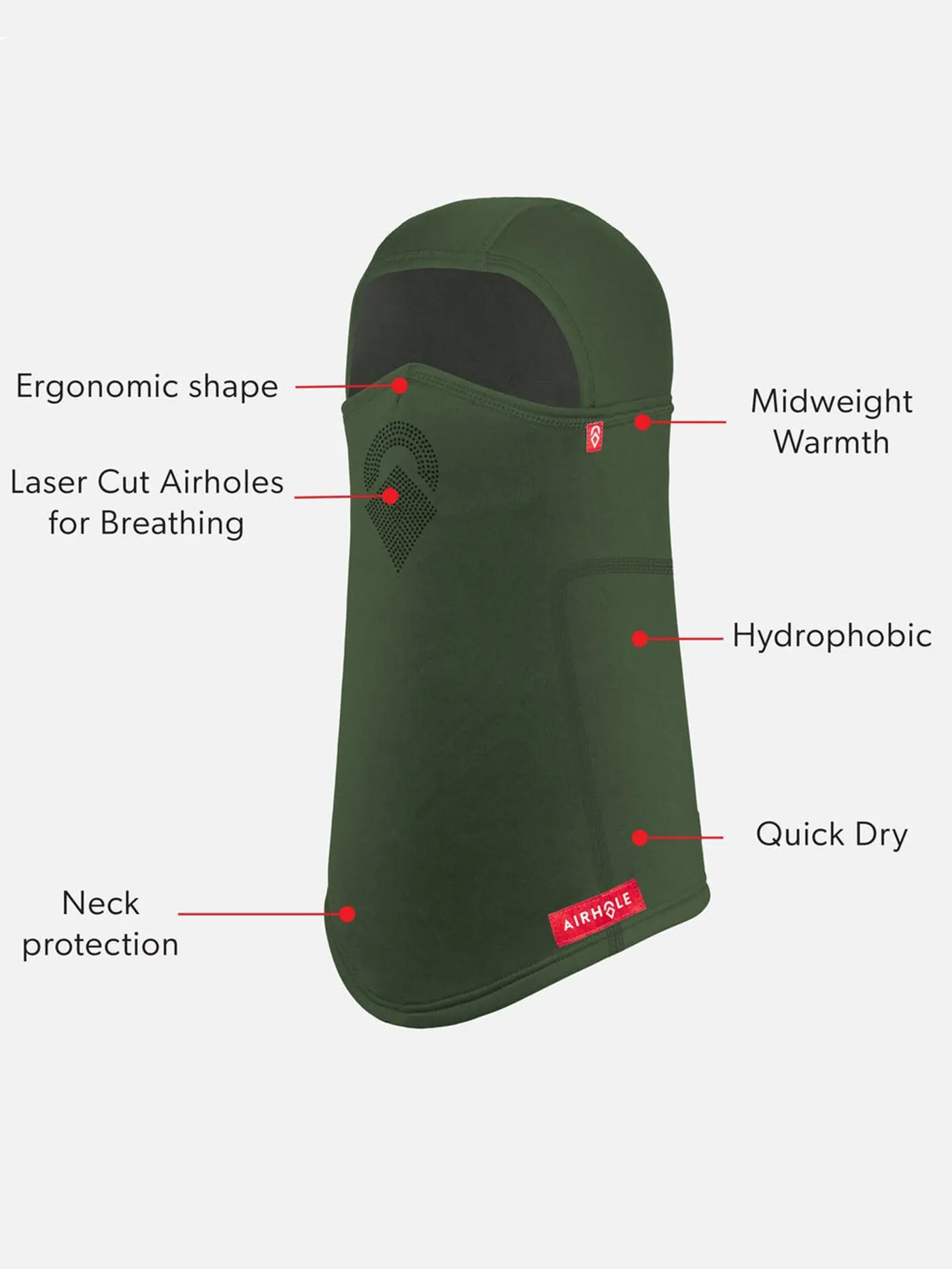 Laser Hinge Polar Balaclava