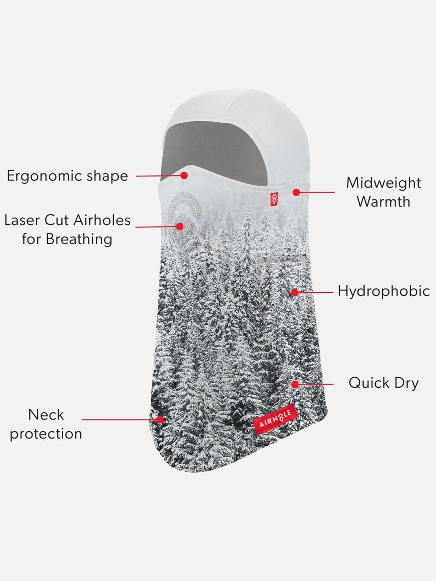 Laser Hinge Polar Balaclava