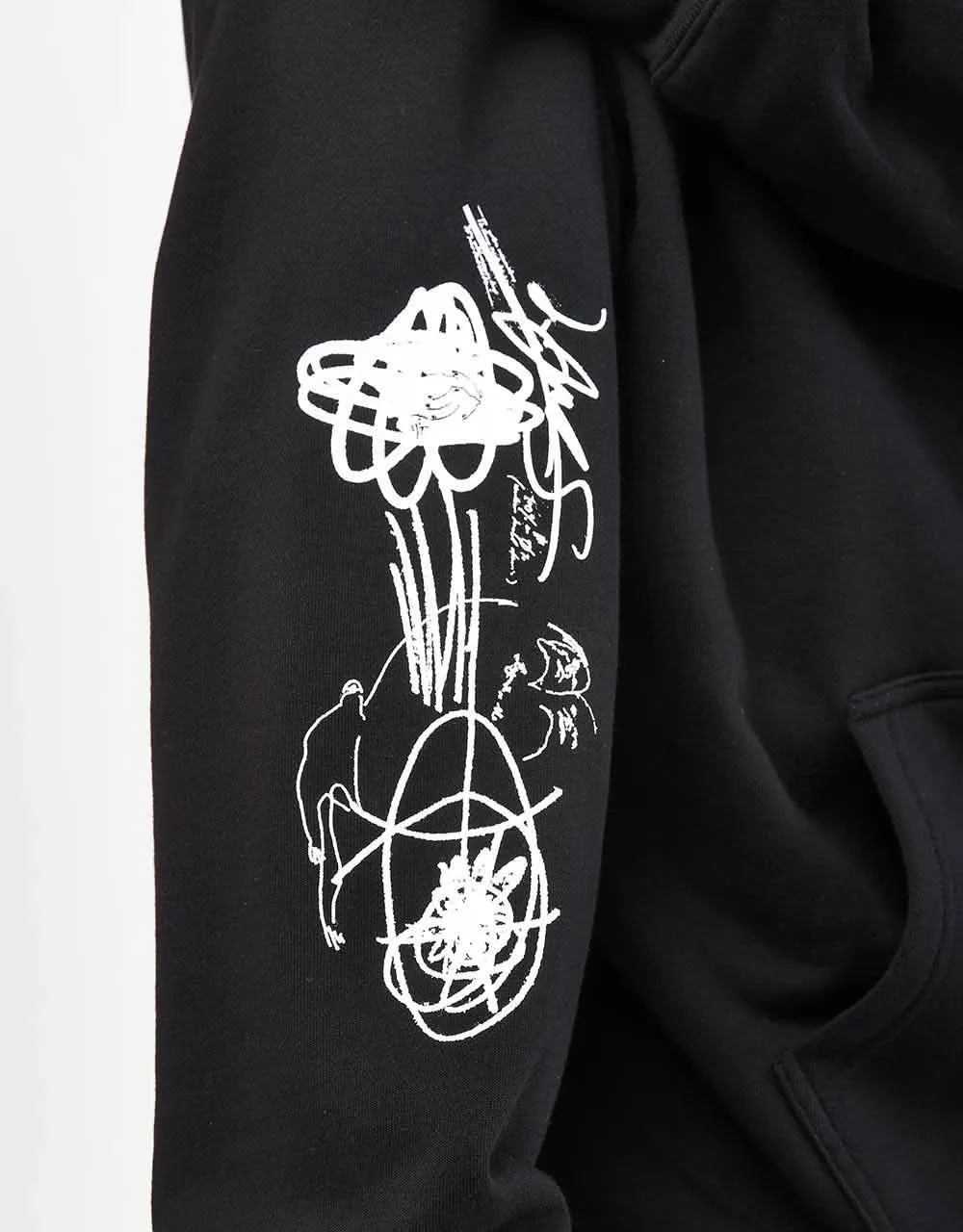 Last Resort AB x Julian Smith Expando Pullover Hoodie - Black/White