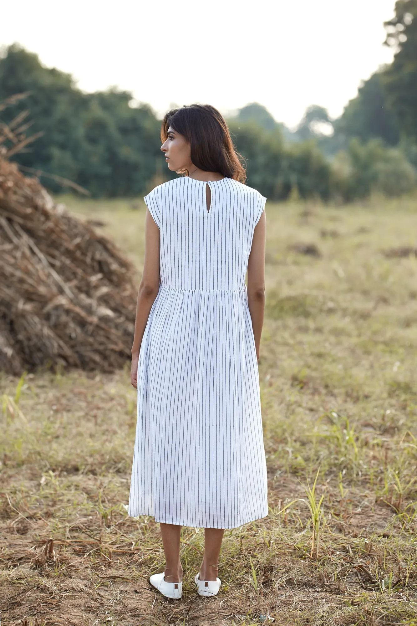 Lehar Dress - Stripe