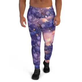 Light Purple Galaxy Men's Street Joggers