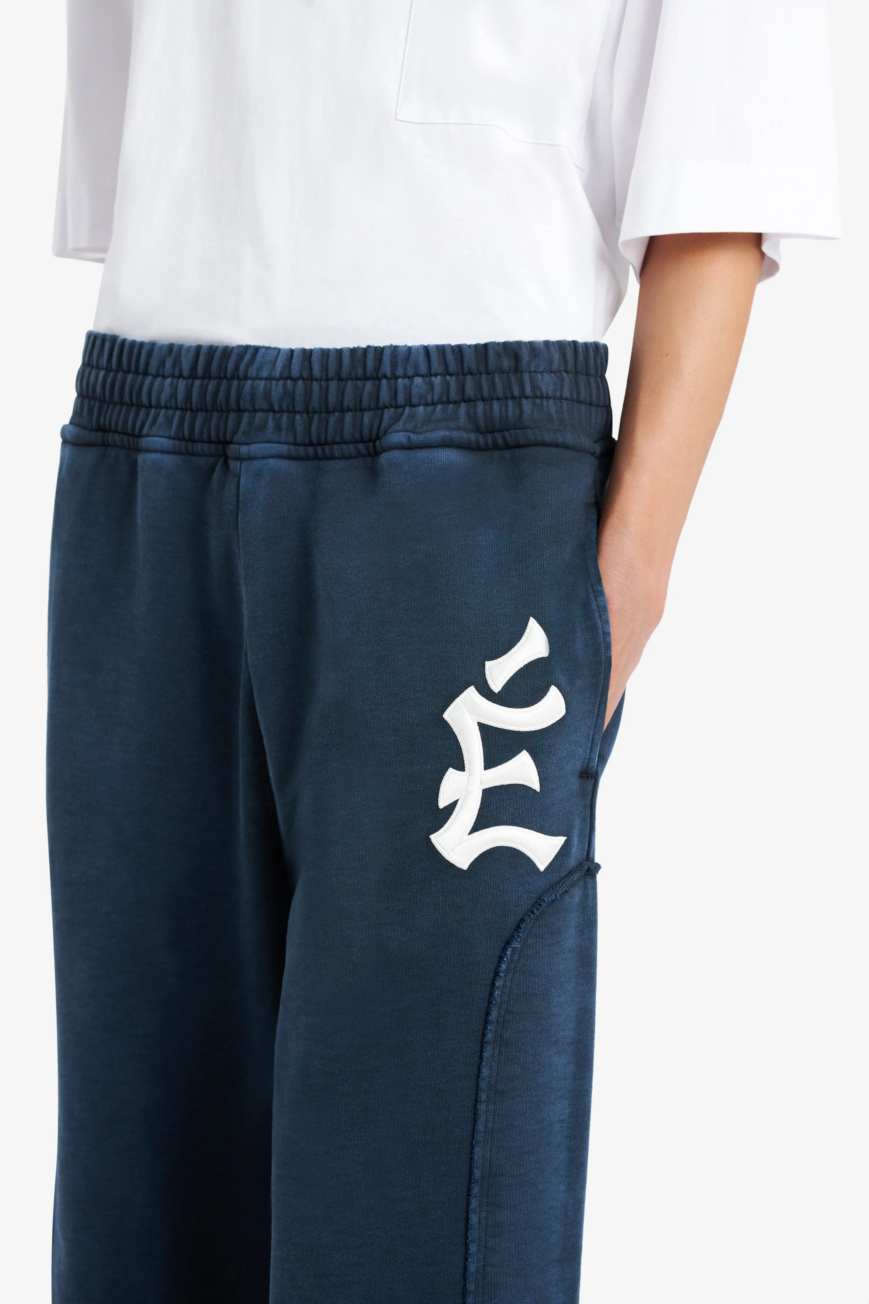 LOOSE SWEAT PANT THE CITY NAVY