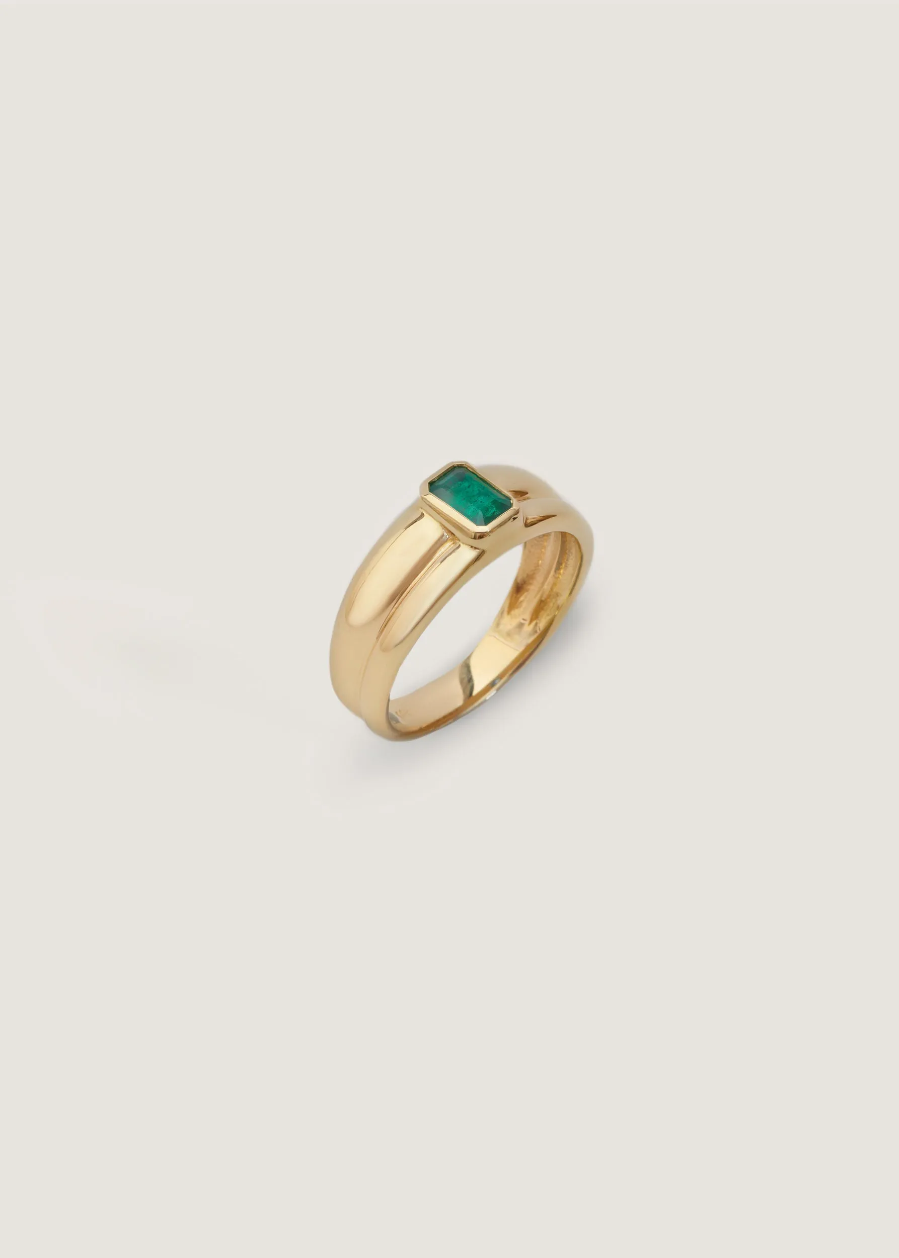 Luna Layered Ring Emerald