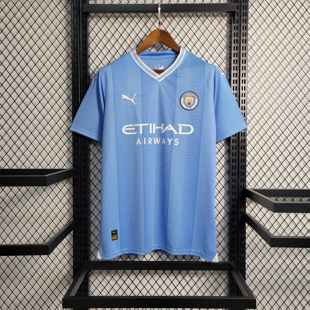 Manchester City home shirt 2024 left