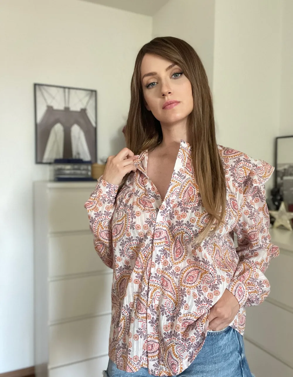 May - Oversized Button Down Shirt Pattern