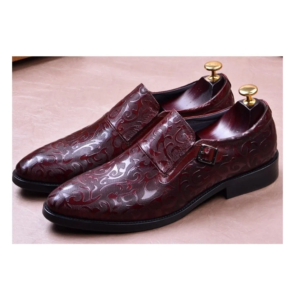 Men Round Toe Oxford Loafer Shoes