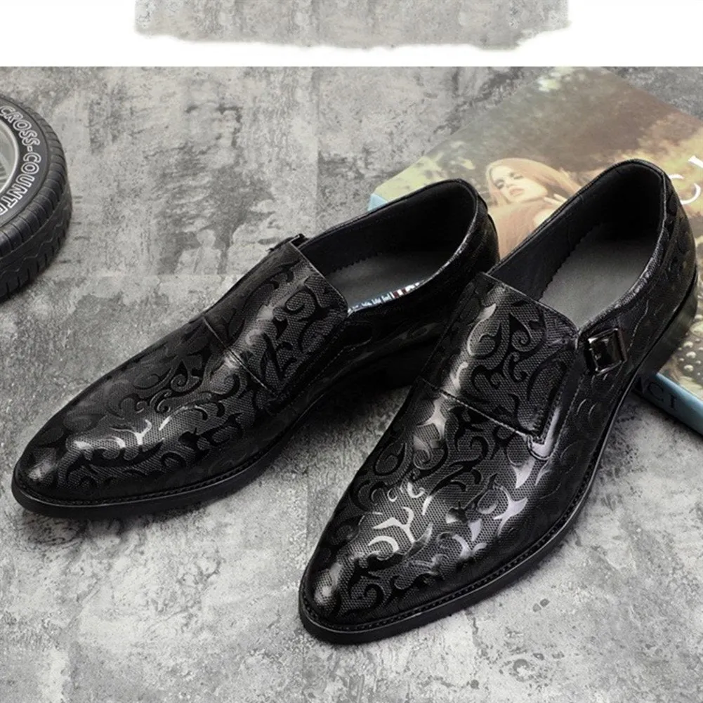 Men Round Toe Oxford Loafer Shoes