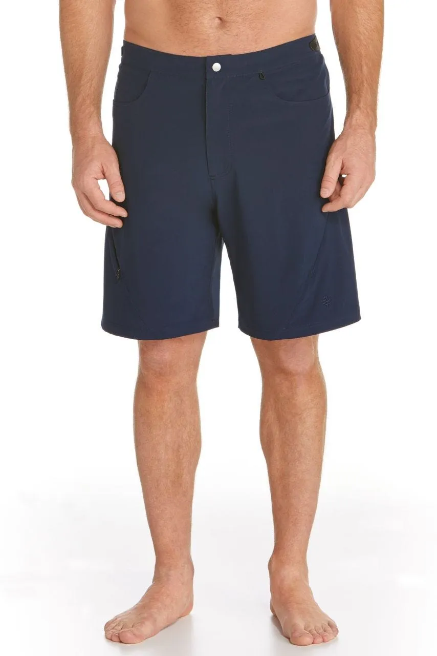 Men's Calasa Tech Swim Trunks | Navy