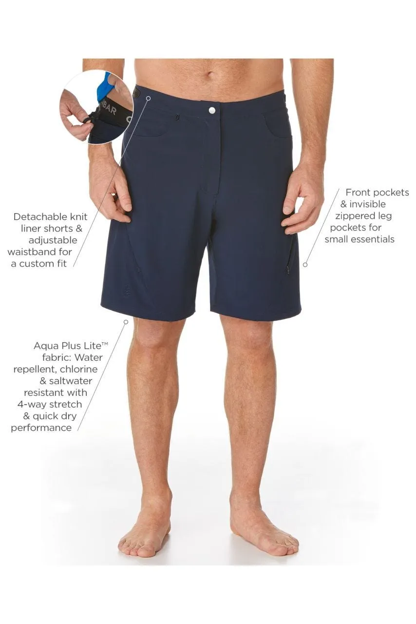 Men's Calasa Tech Swim Trunks | Navy