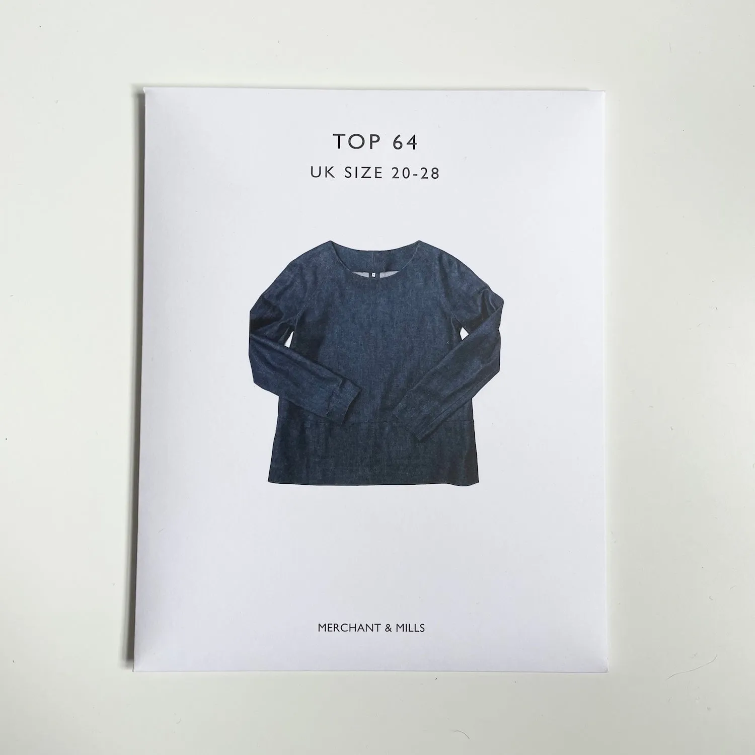 Merchant & Mills Pattern : Top 64 (UK 20 - 28)