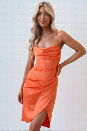 Mika Dress - Orange