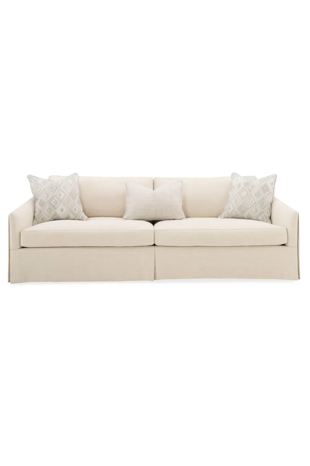 Modern Minimalist Sofa | Caracole Casual Affair