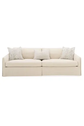 Modern Minimalist Sofa | Caracole Casual Affair