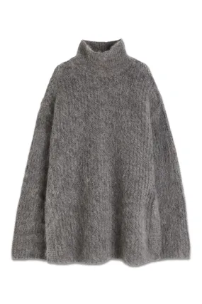 Mohair-Blend Turtleneck Jumper