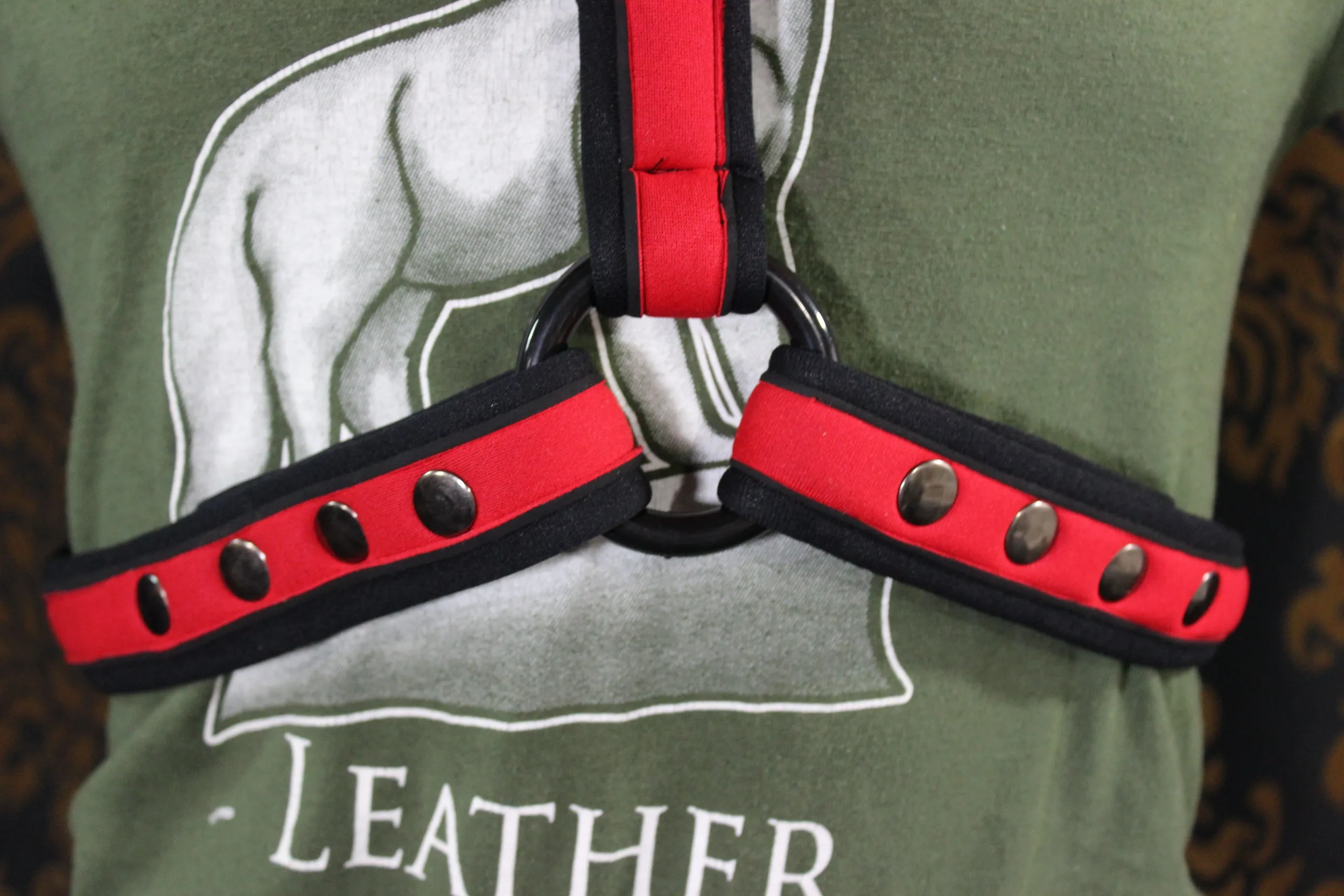 Neoprene Two-Toned Extended X Harness