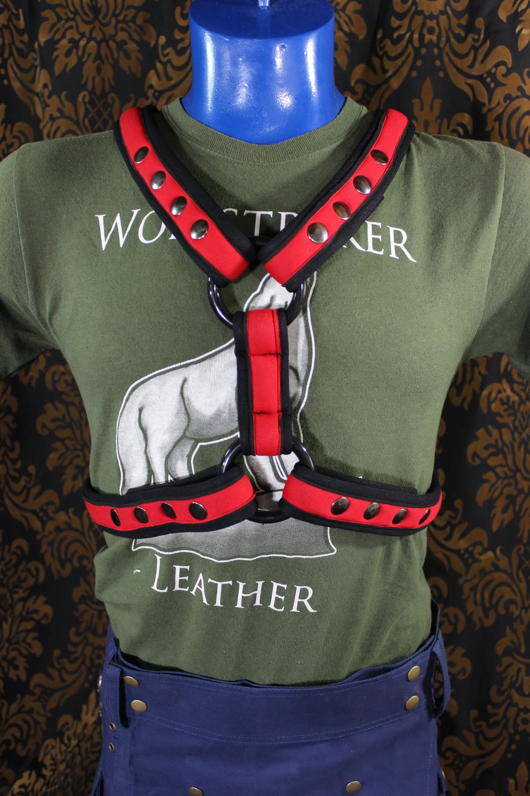 Neoprene Two-Toned Extended X Harness