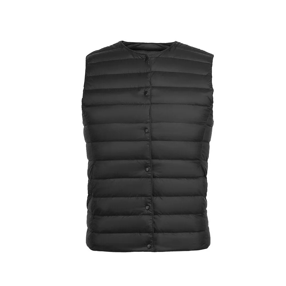 NewBang 90% Matt Fabric Women's Warm Vests Ultra Light Down Vest Women Two Ways Waistcoat Portable Warm Sleeveless Winter Liner