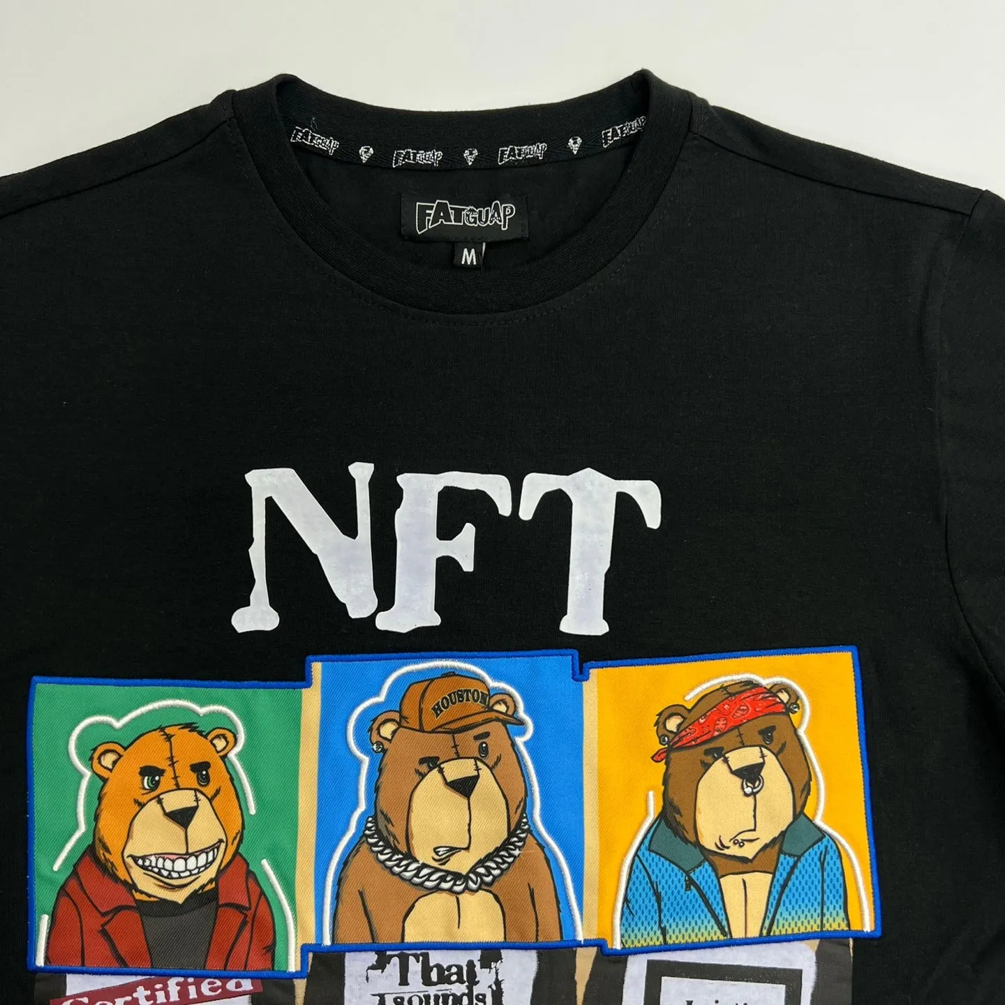 NFT Bear Graphic T-Shirt