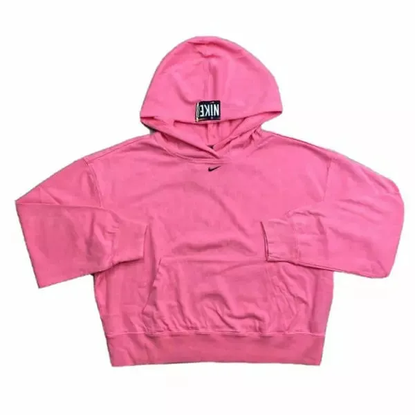 Nike Women's Logo Fleece Hoodie - Pink