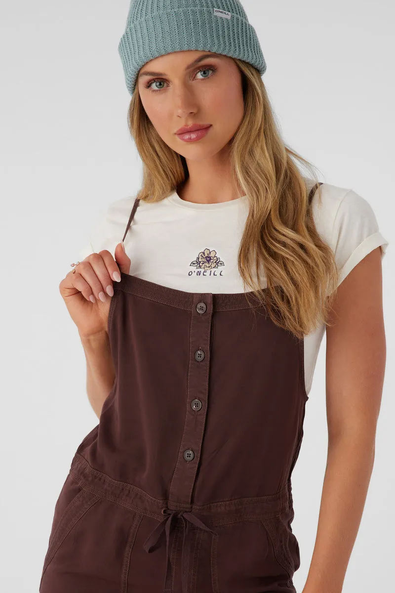 O'Neill Francina Romper-Chocolate