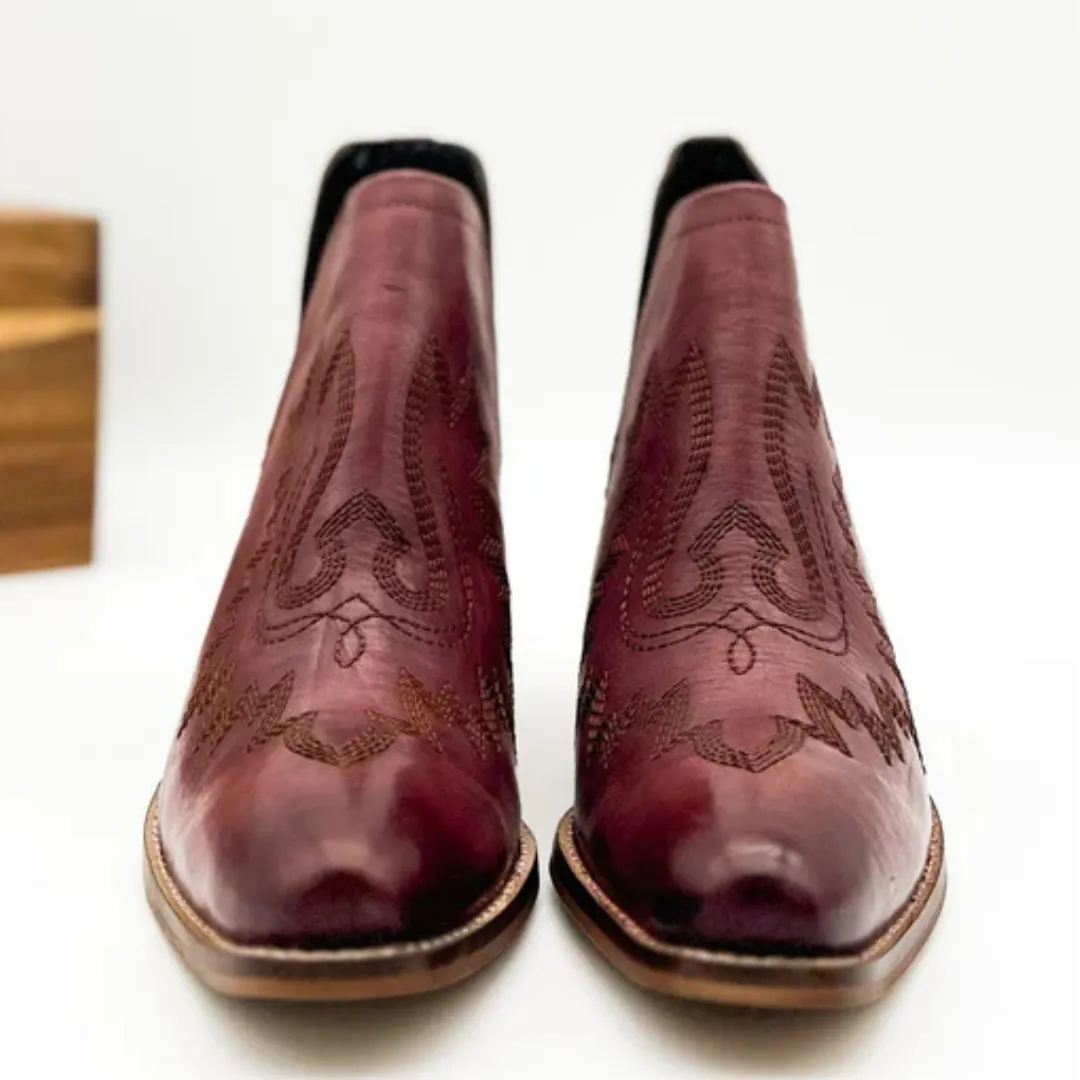 Online Exclusive | Kickin' Booties in Burgundy