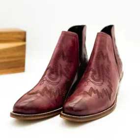 Online Exclusive | Kickin' Booties in Burgundy