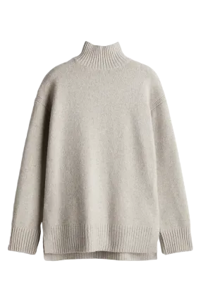 Oversized Polo-neck Jumper