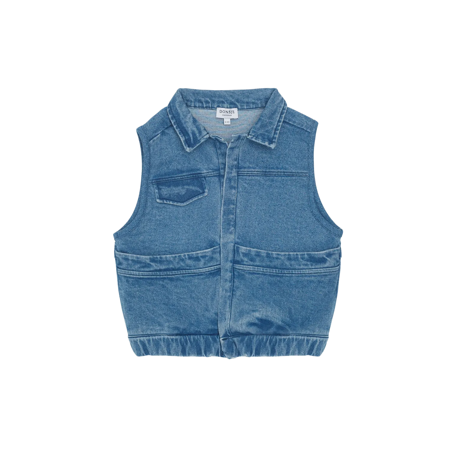 Padd Denim Gilet | Vintage Blue