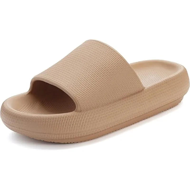 Pillow House Slippers With Thick Cushioned Soles