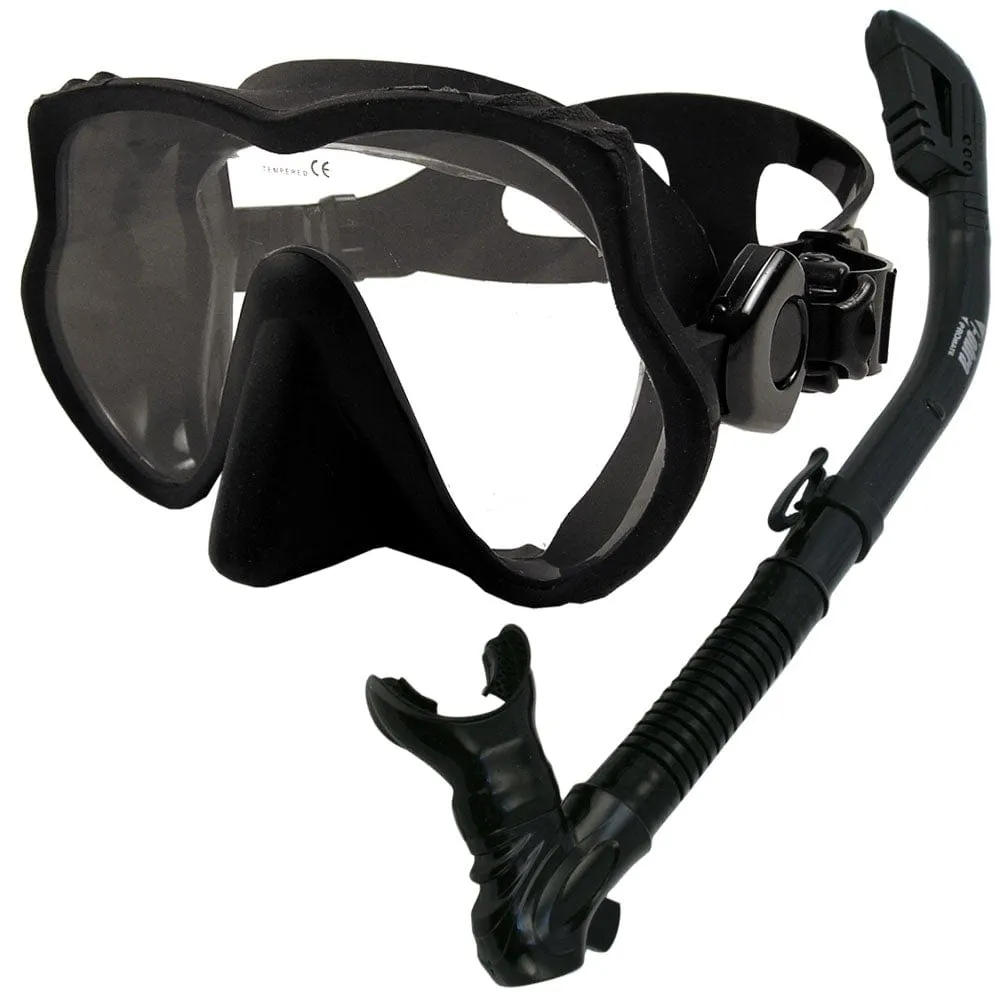 Promate Snorkeling Scuba Diving Frameless Mask Snorkel Gear Set - SCS0039