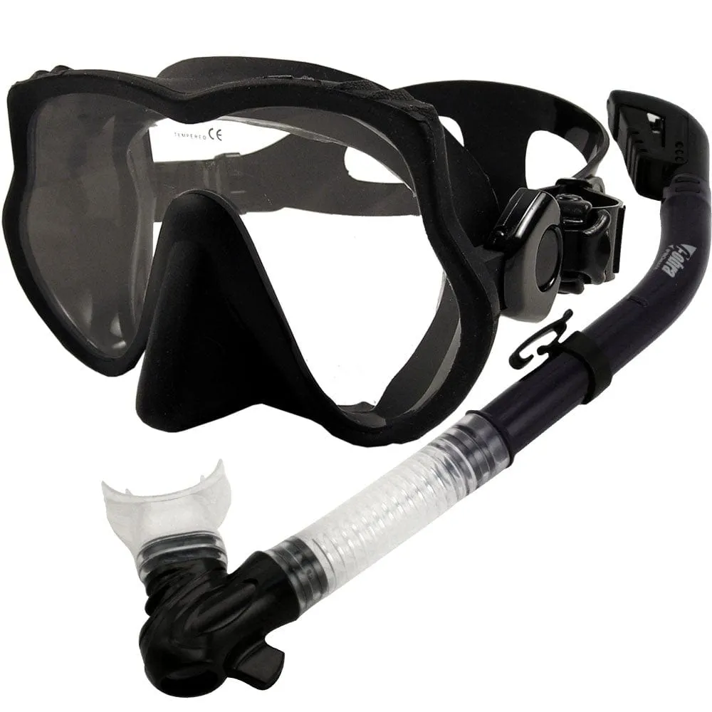 Promate Snorkeling Scuba Diving Frameless Mask Snorkel Gear Set - SCS0039