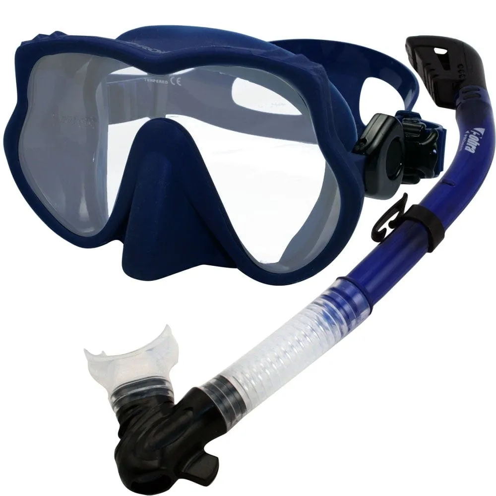 Promate Snorkeling Scuba Diving Frameless Mask Snorkel Gear Set - SCS0039