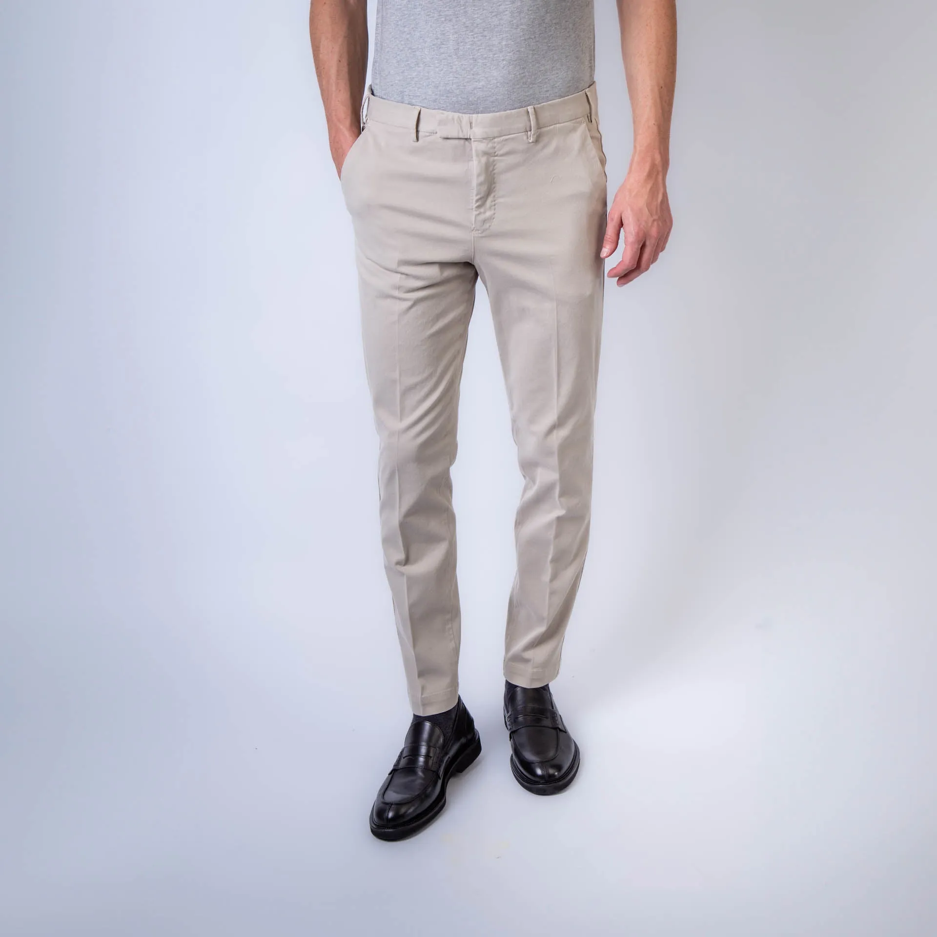 PT TORINO TROUSERS ATMAZ00CL1-TU91 Y042 BEIGE