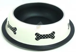 Raintech Steel bowl with anti-slip rubber 0,90l / 25,5cm