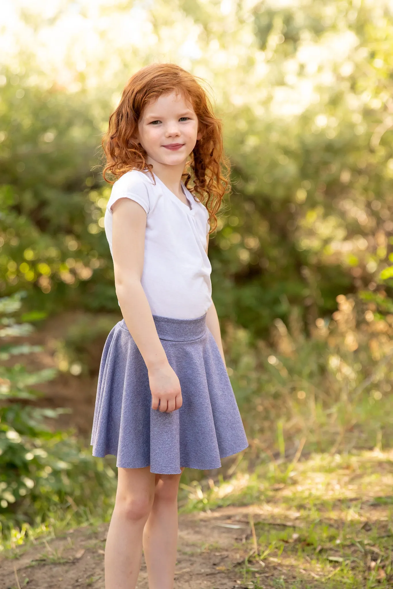 Rally Skirt Youth PDF Sewing Pattern 2-16