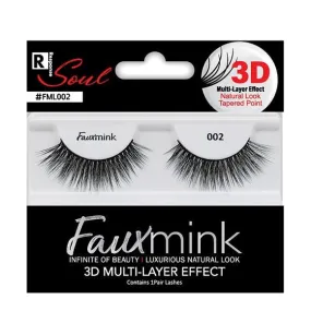 Response Soul Faux Mink 3D Effect Eyelash 002