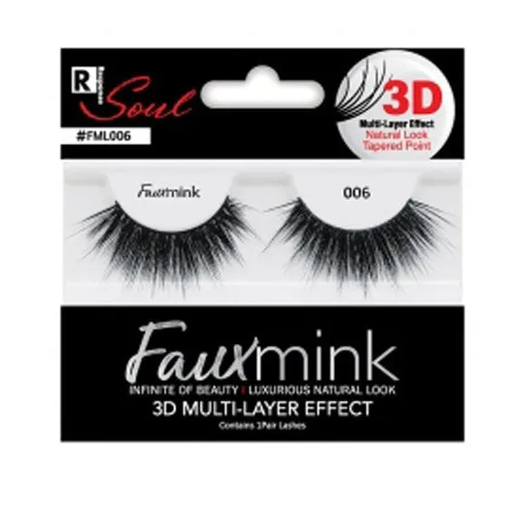 Response Soul Faux Mink 3D Effect Eyelash 006