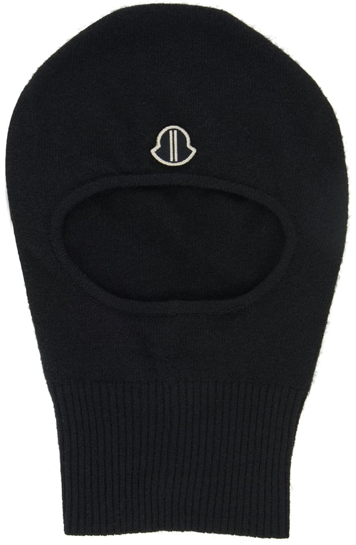 Rick Owens DRKSHDW x Moncler 'Black' Knit Skull Balaclava