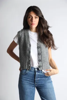 Sale Marled Cashmere Vest