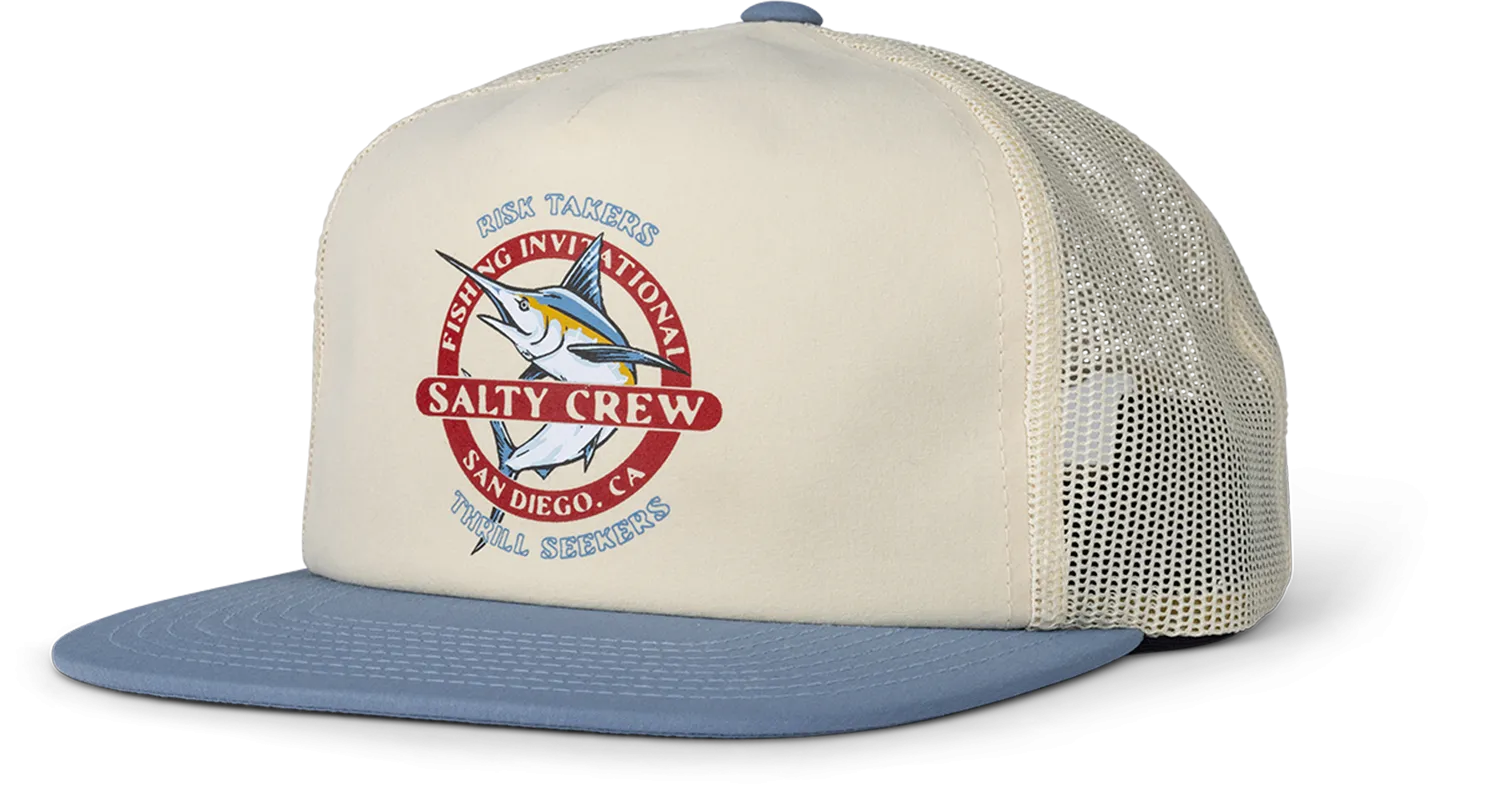 Salty Crew Men&#x27;s Interclub Trucker Natural Slate | Buy Salty Crew Men&#x27;s Interclub Trucker Natural Slate here | Outnorth