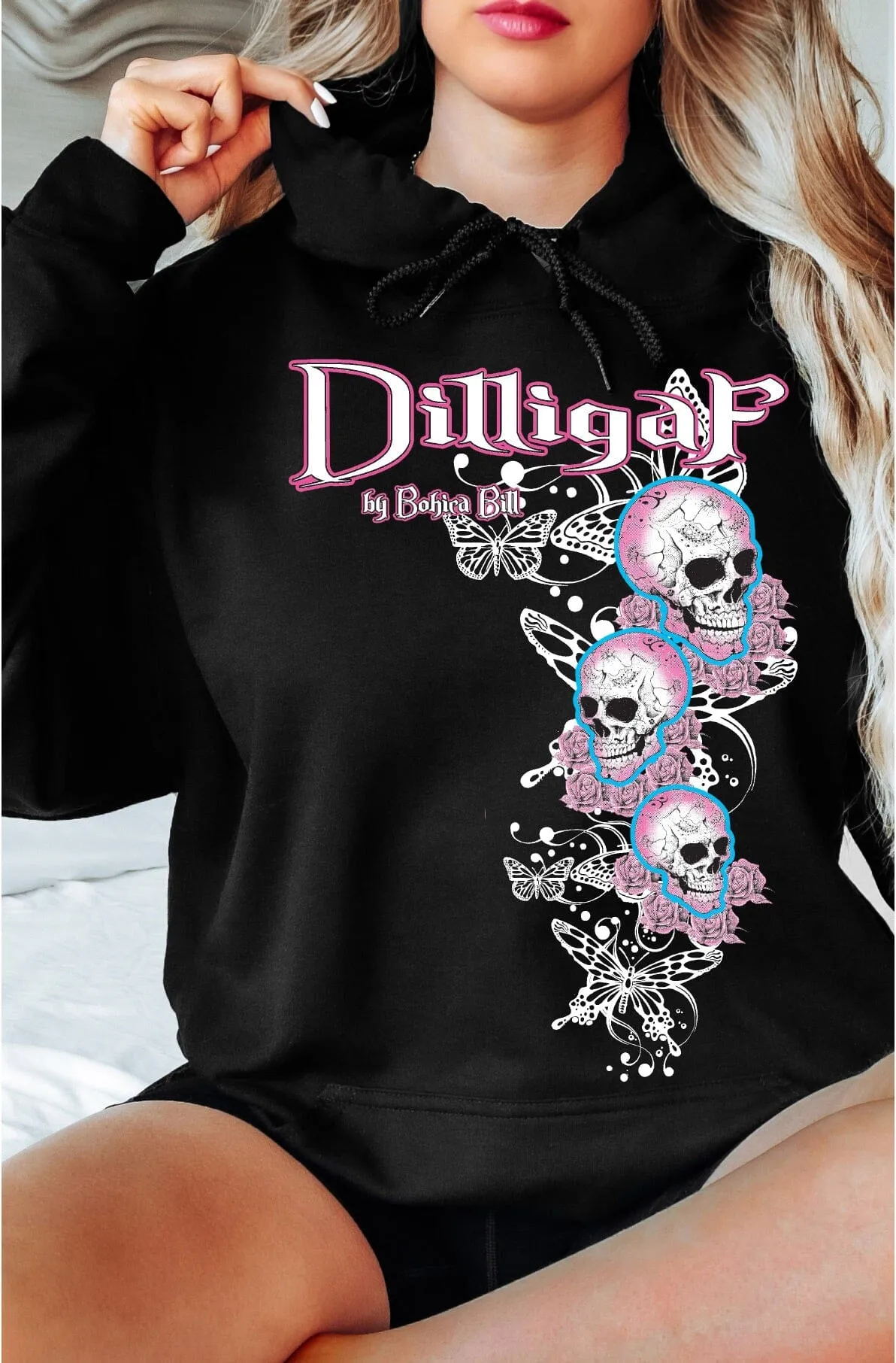 Sexy Skulls Pullover Hoody