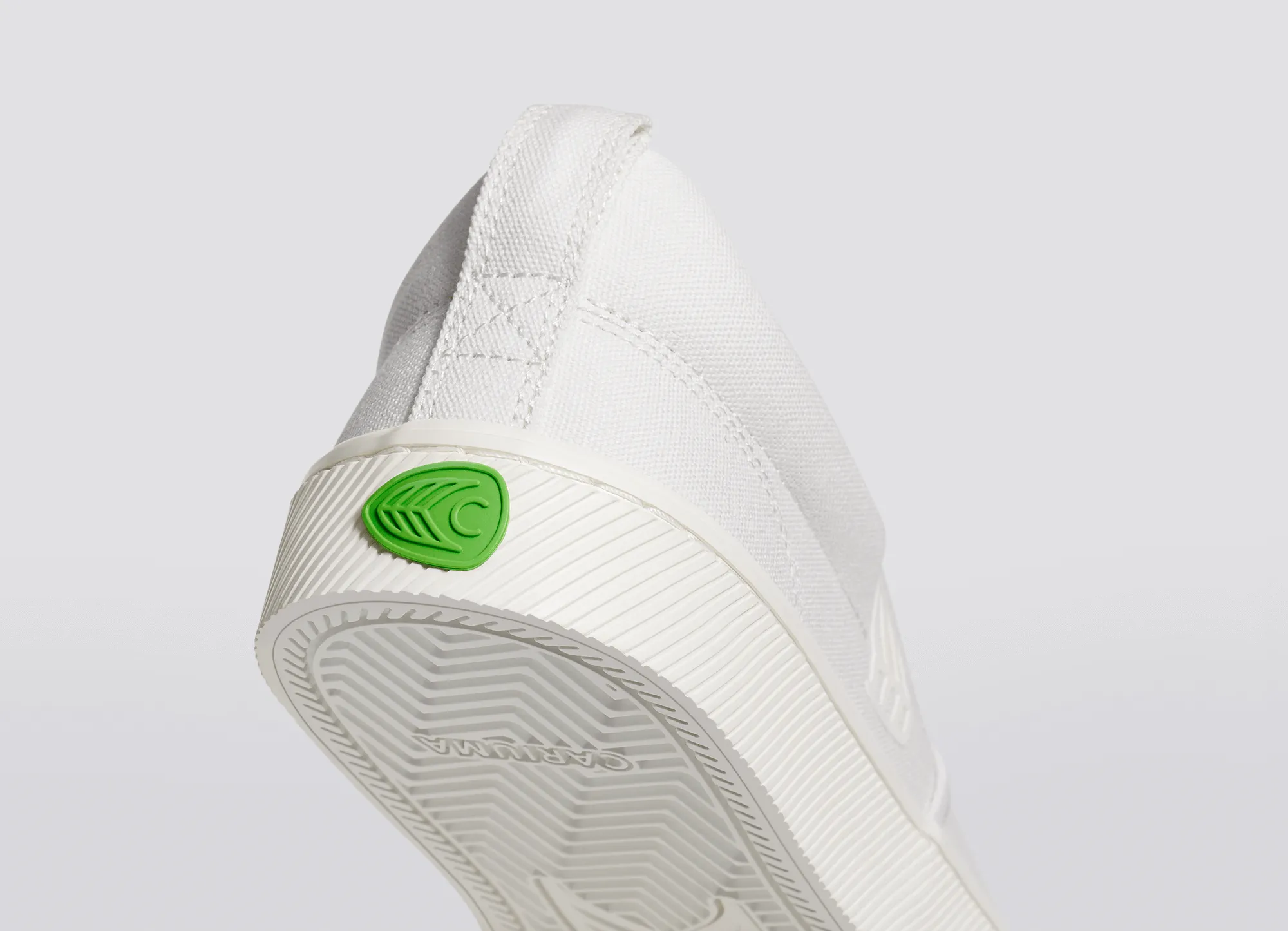 SLIP ON Off-White Canvas Sneaker Women