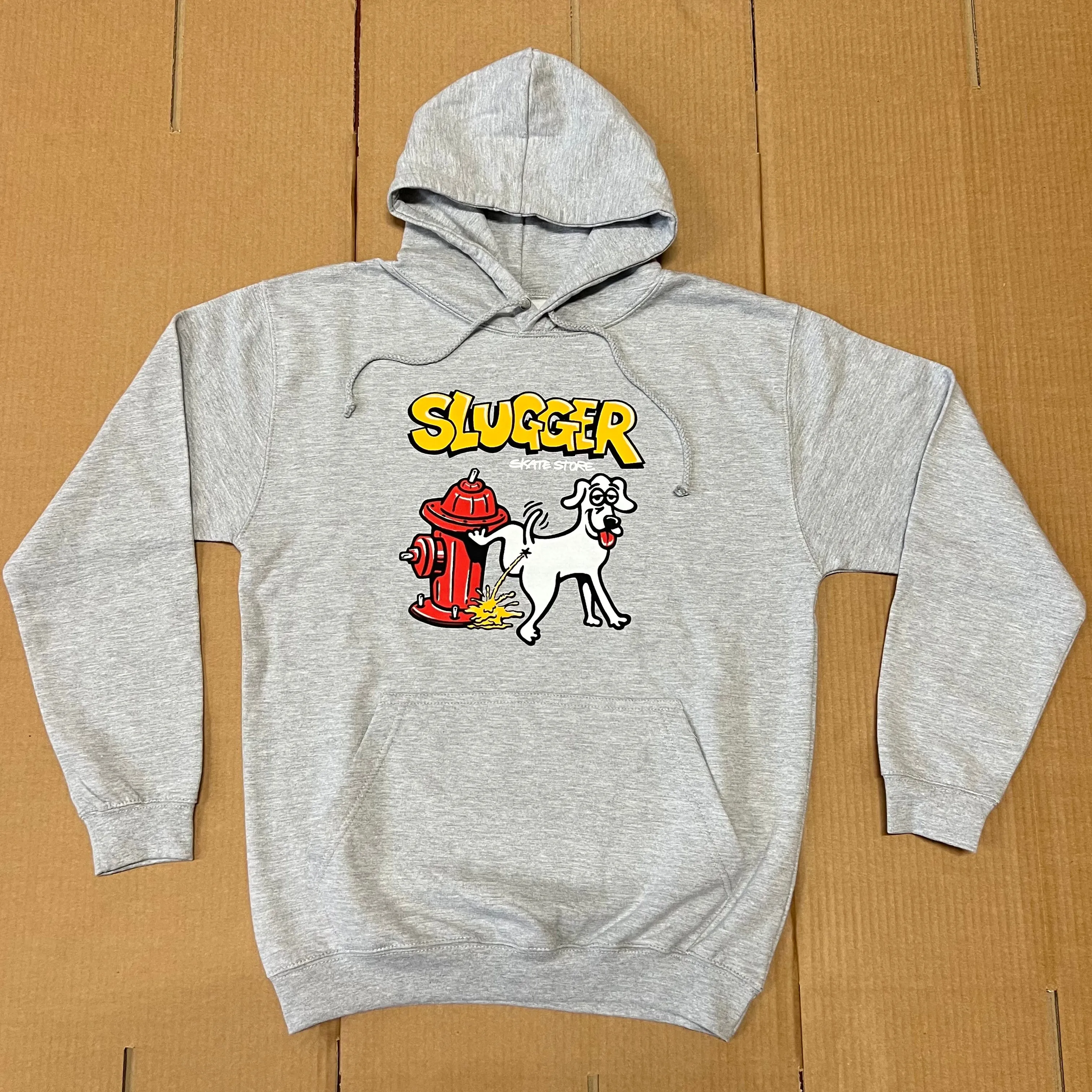 Slugger Jacob Dog Piss Hood - Heather Grey