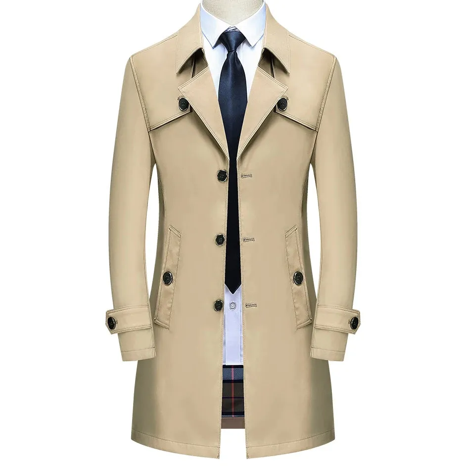 Superior Long Trench Coat