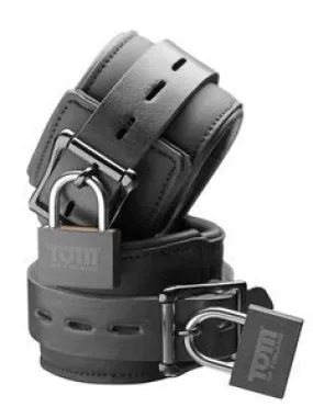 Tom of Finland Locking Wrist Cuffs