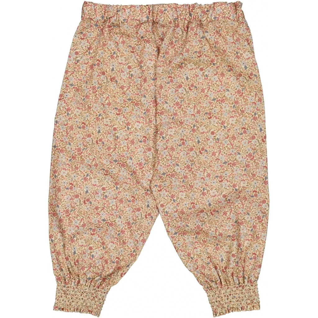 Trousers Sara - porcelain flowers