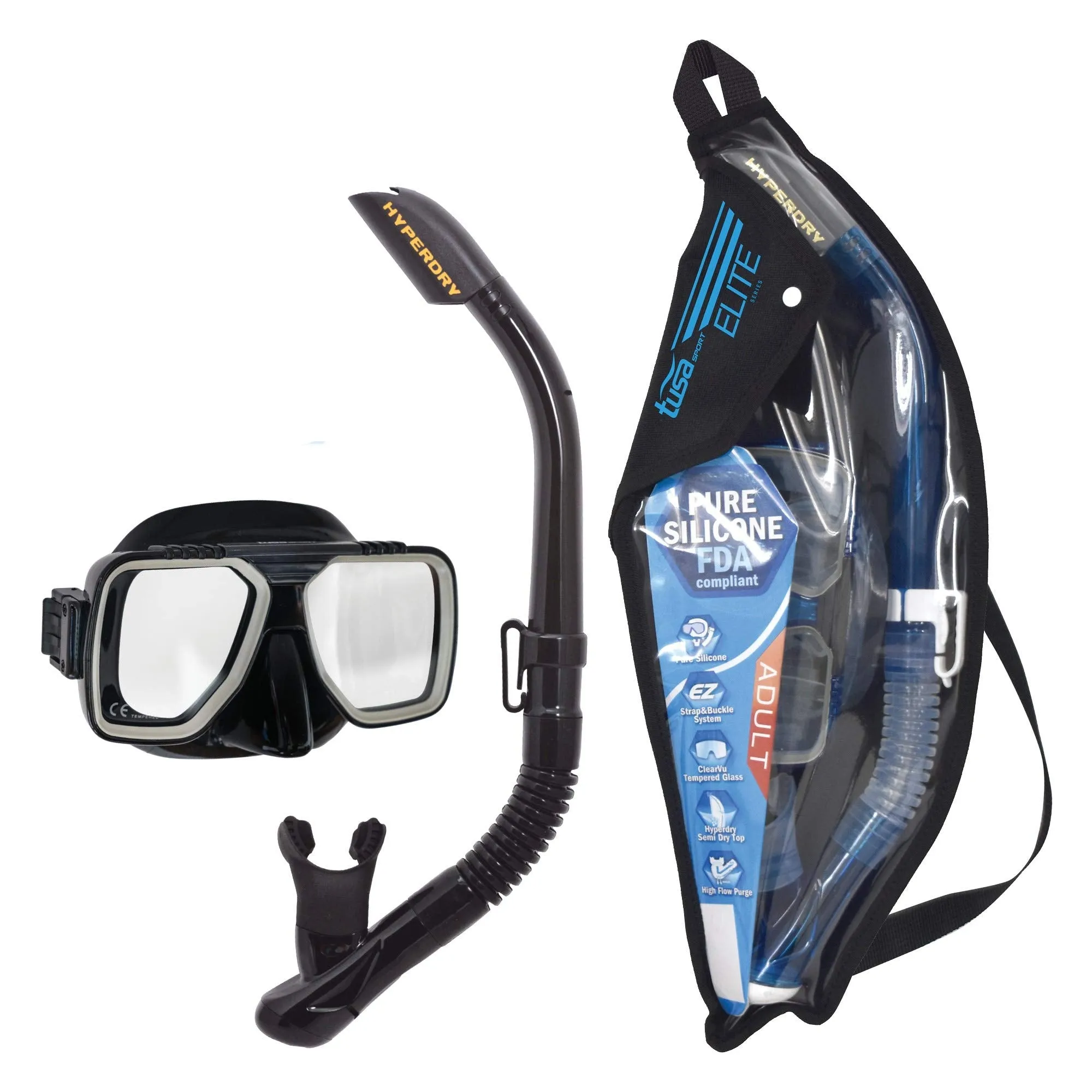 TUSA Sport Adult Liberator Mask and Snorkel Combo